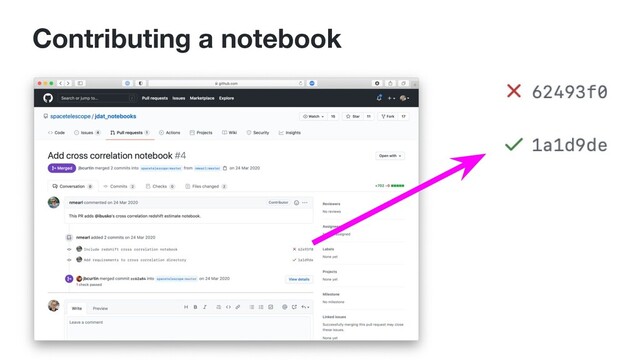 Contributing a notebook
