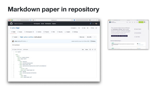 Markdown paper in repository
