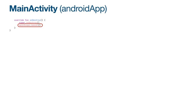 MainActivity (androidApp)
