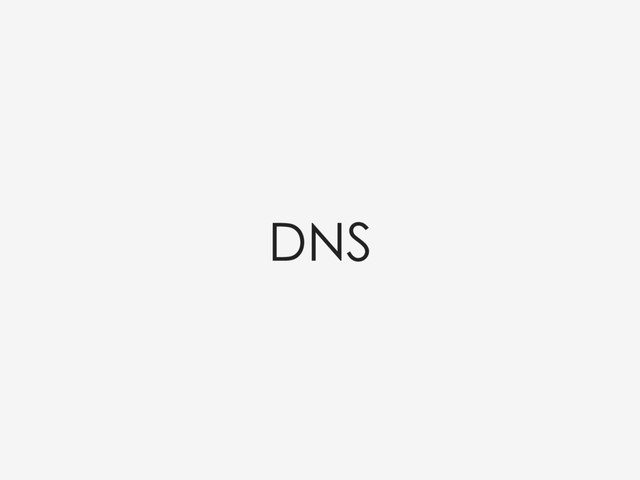DNS
