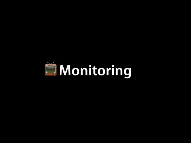 Monitoring
$
