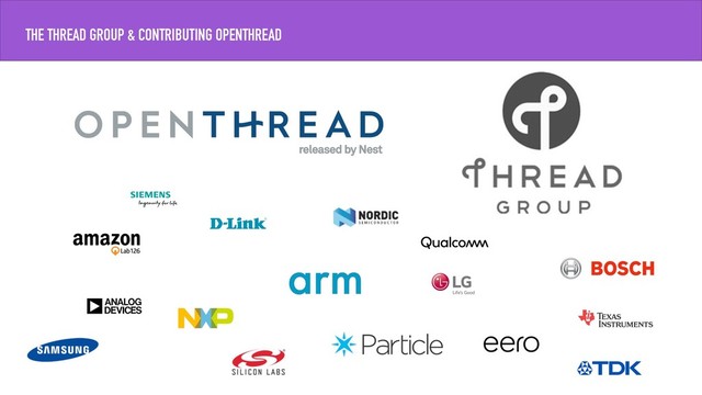 THE THREAD GROUP & CONTRIBUTING OPENTHREAD
