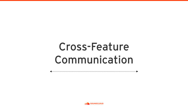 Cross-Feature
Communication

