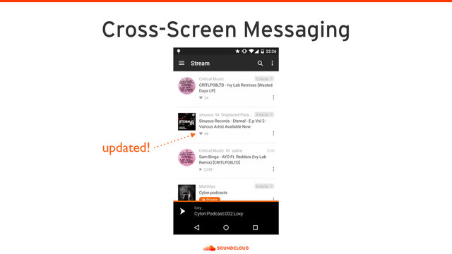 Cross-Screen Messaging
updated!
