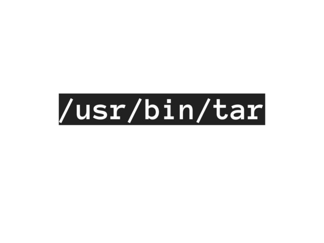 /usr/bin/tar
