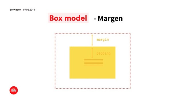 Le Wagon 07.02.2019
- Margen
Box model

