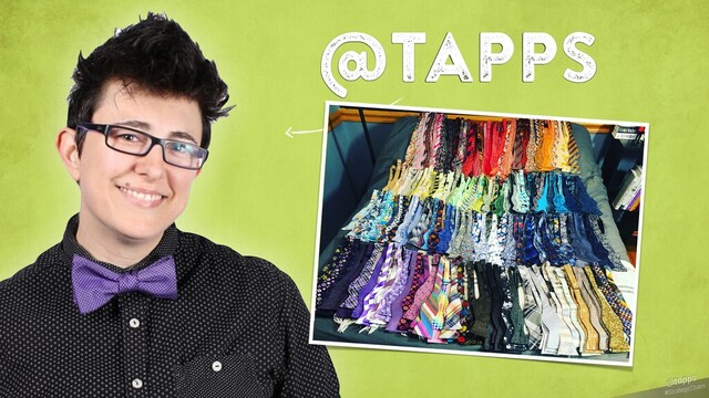 #StrategicChaos
@tapps
@tapps
NAME: TRACY APPS
PRONOUNS: SHE/HER
LOCATION: BROWN DEER, WI
EXPERIENCE: 22 YEARS
WORK 1: TRACY APPS DESIGN
OWNER & CHIEF CREATIVE PROBLEM SOLVER
WORK 2: INNTRO
CO-FOUNDER | DIRECTOR OF UX & DESIGN
BOWTIES OWNED: OVER 150
MORE: TAPPS.DESIGN
NAME:
PRONOUNS:
LOCATION:
EXPERIENCE:
WORK 1:
WORK 2:
BOWTIES OWNED:
MORE:
#StrategicChaos
@tapps
170
