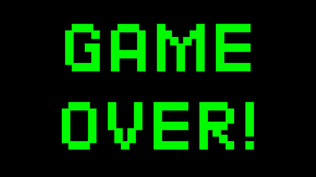 GAME
OVER!
