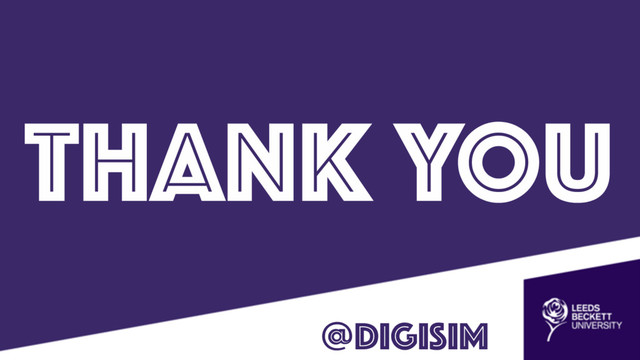 THANK YOU
@digisim
