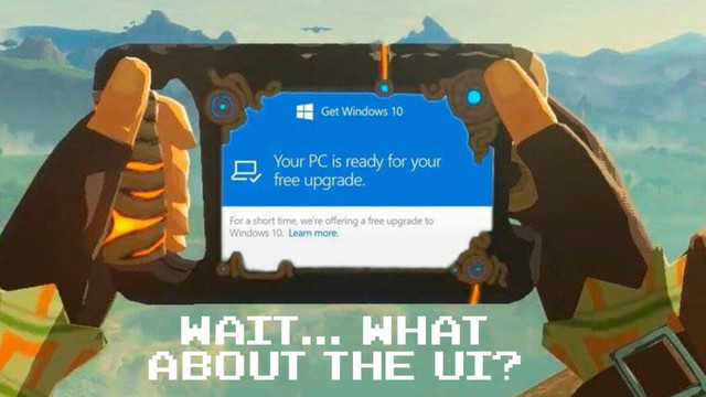Wait... what
about the UI?
