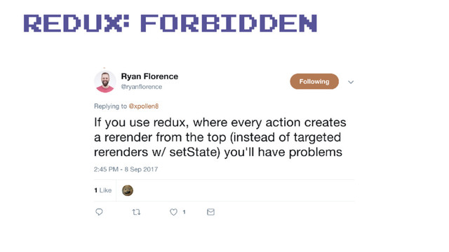 redux: forbidden
