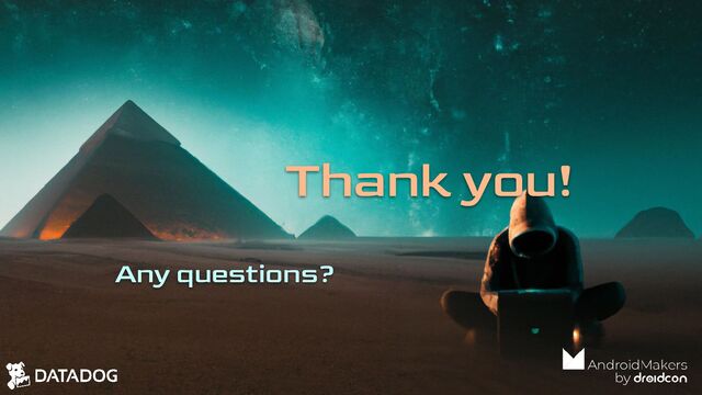 Thank you!
Any questions?
