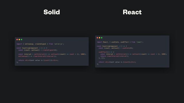 Solid React
