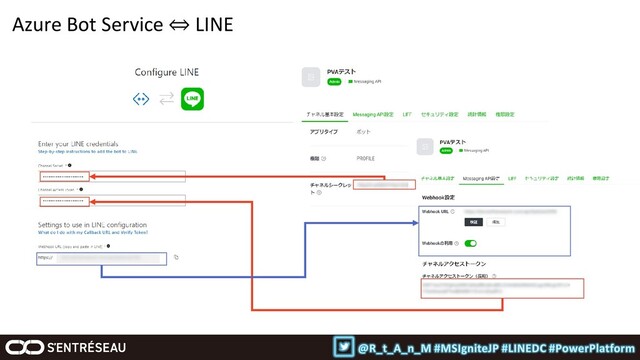 Azure Bot Service ⇔ LINE
