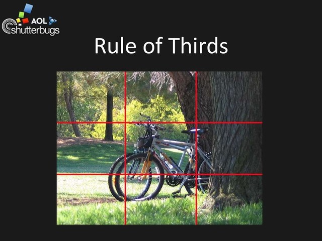Rule of Thirds
