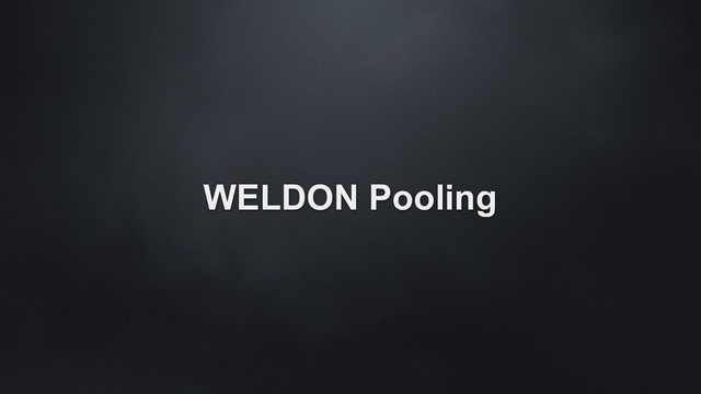 WELDON Pooling
