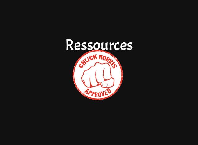 Ressources
