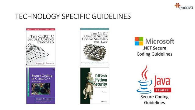 TECHNOLOGY SPECIFIC GUIDELINES
Secure Coding
Guidelines
.NET Secure
Coding Guidelines
