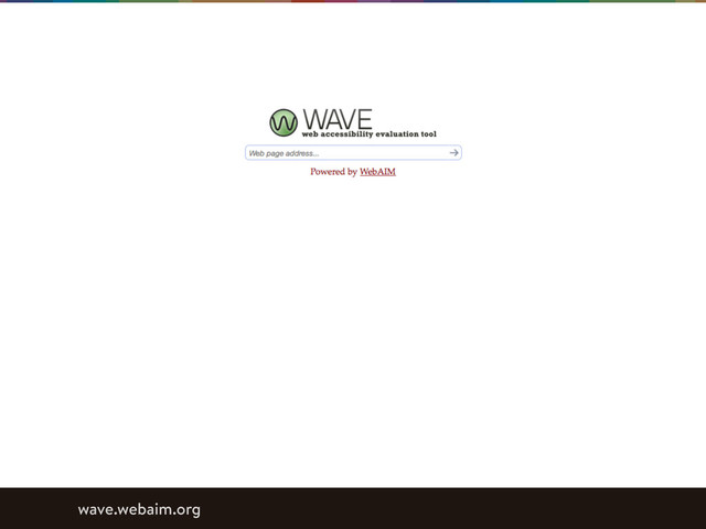 wave.webaim.org

