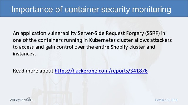 Importance of container security monitoring
