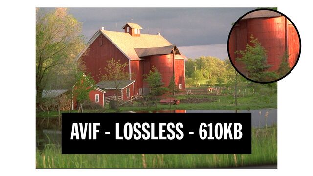 AVIF - LOSSLESS - 610KB
