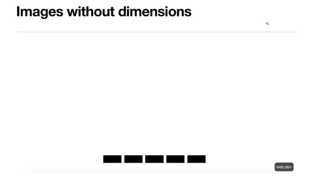 Images without dimensions
