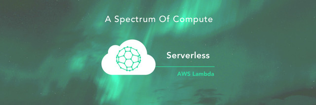 Serverless
AWS Lambda
A Spectrum Of Compute

