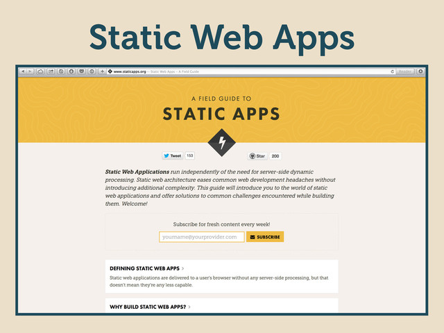 Static Web Apps
