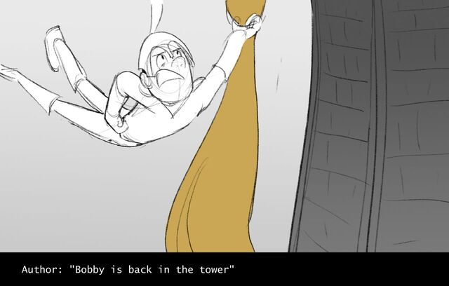 Author: "Bobby is back in the tower"
