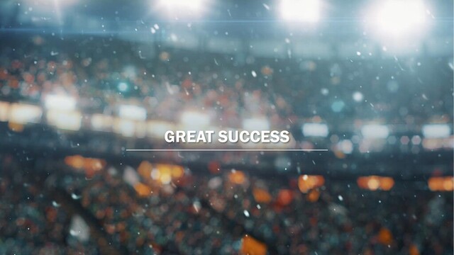 GREAT SUCCESS
