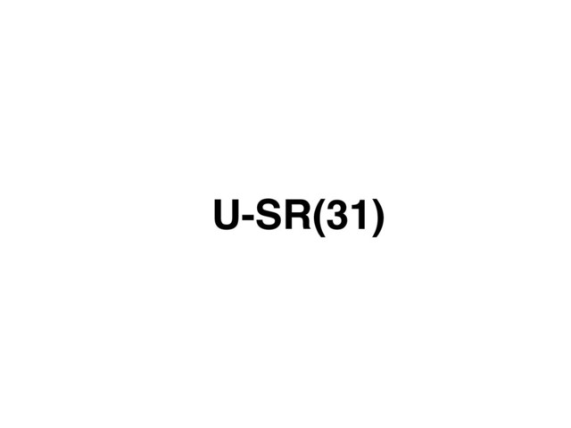 U-SR(31)
