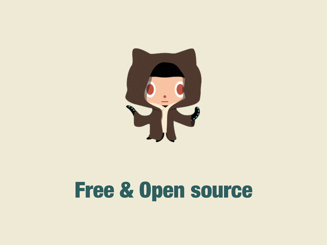 Free & Open source
