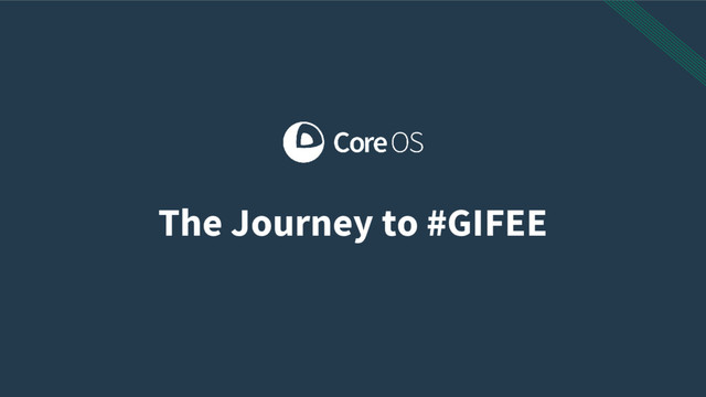 The Journey to #GIFEE
