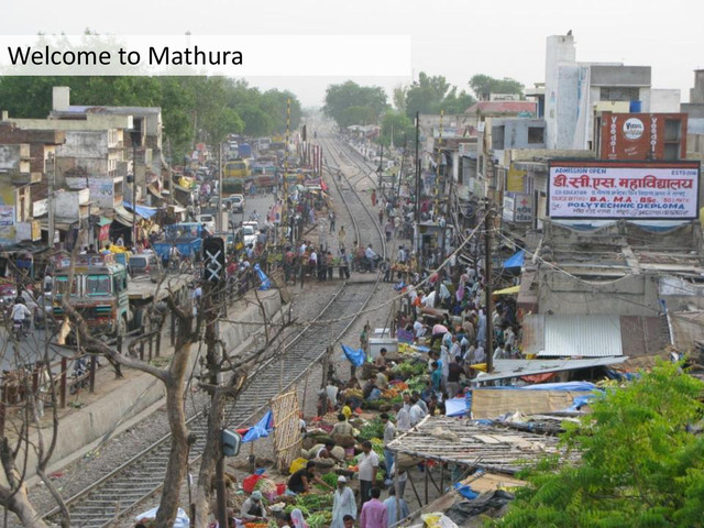 Welcome to Mathura
