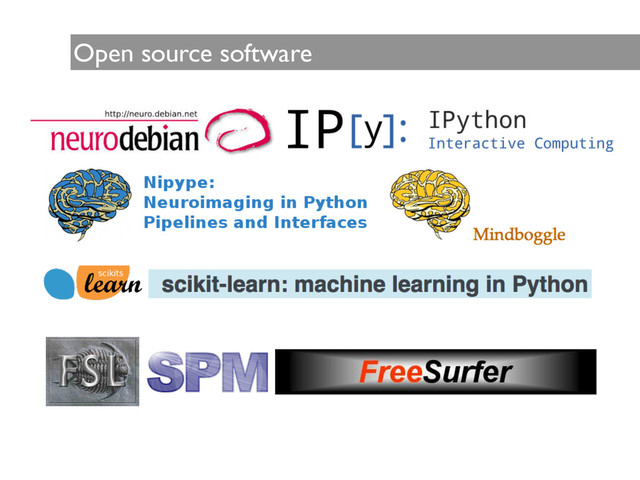 Open source software
