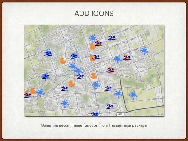 ADD ICONS
Using the geom_image function from the ggimage package
