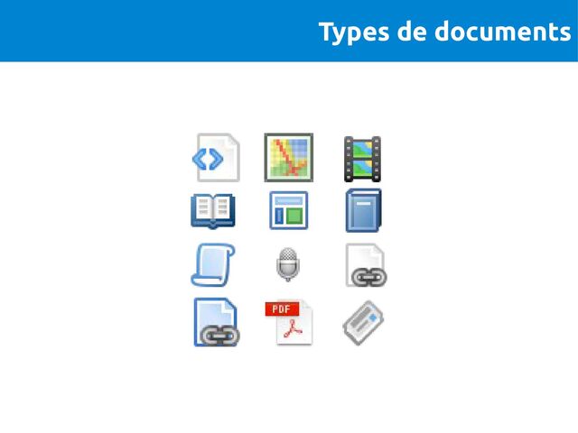 Types de documents
