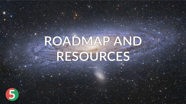 5
ROADMAP AND
ROADMAP AND
ROADMAP AND
ROADMAP AND
ROADMAP AND
RESOURCES
RESOURCES
RESOURCES
RESOURCES
RESOURCES
Image: NASA
