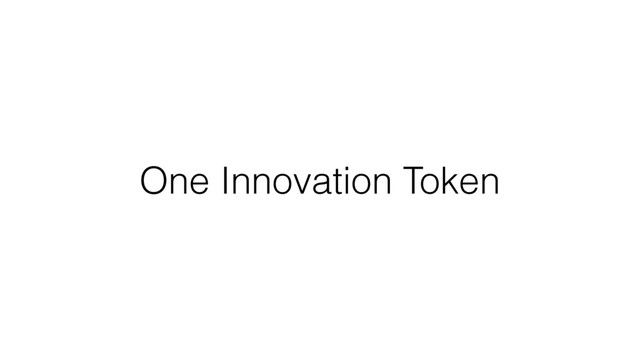 One Innovation Token
