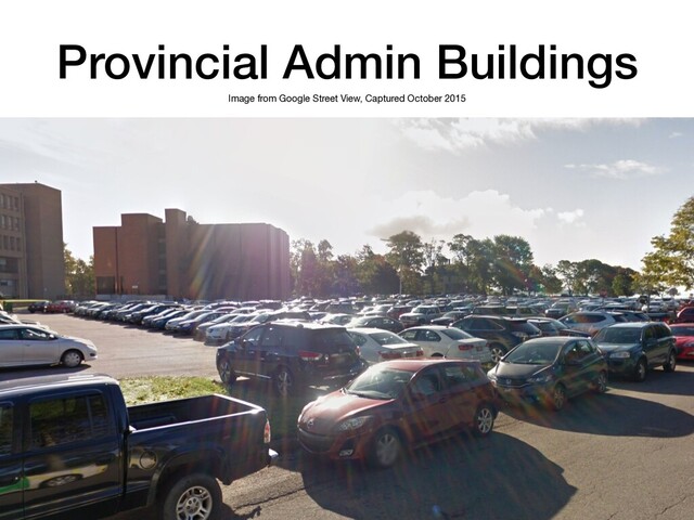 Provincial Admin Buildings
Image from Google Street View, Captured October 2015
