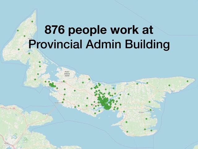 876 people work at
Provincial Admin Building
