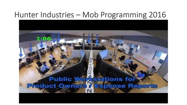 Hunter Industries – Mob Programming 2016
