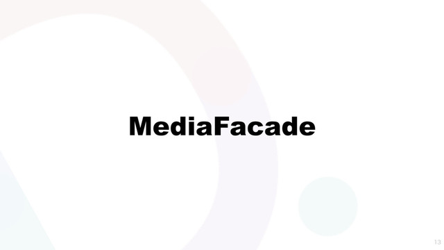 MediaFacade


