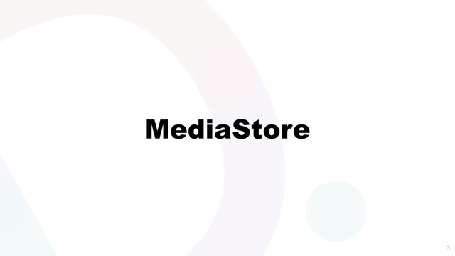 MediaStore

