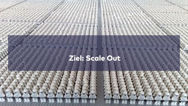 Ziel: Scale Out
