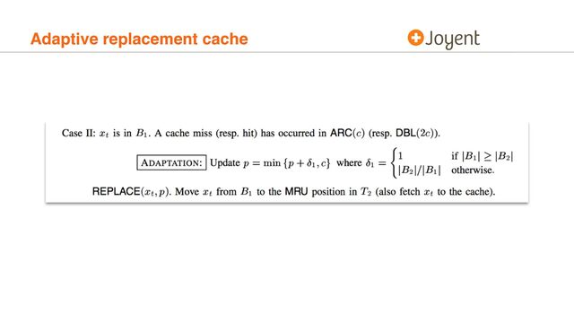 Adaptive replacement cache
