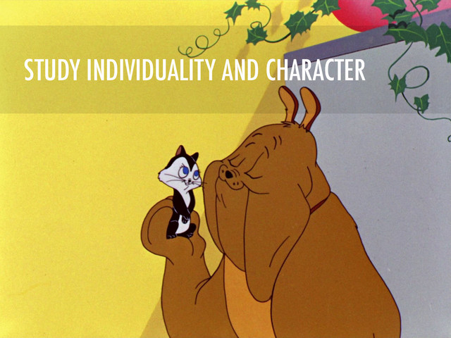 STUDY INDIVIDUALITY AND CHARACTER
