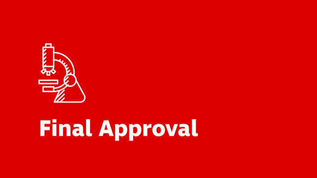 Final Approval
