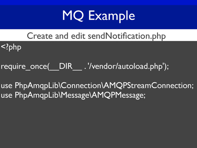 MQ Example
