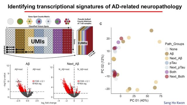 Identifying transcriptional signatures of AD-related neuropathology
Sang Ho Kwon
